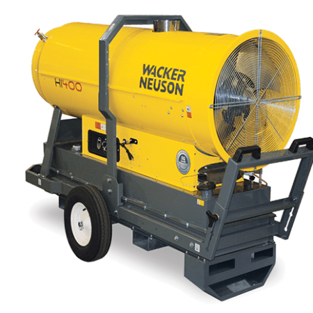 HI400HD D/G Indirect Fired Air Heater | Wacker Neuson